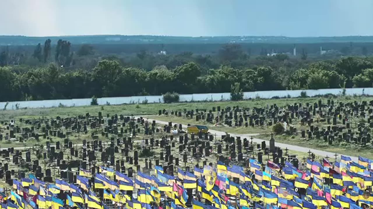Ukraina z lotu ptaka.