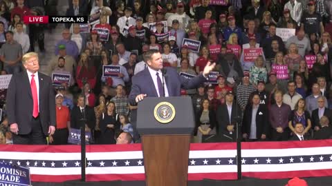 President Trump in Topeka, KS