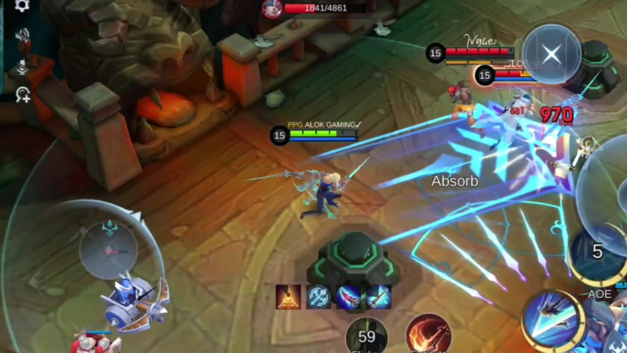 Lancelot Highlights | 15 Kills | MLBB || ALOK GAMING