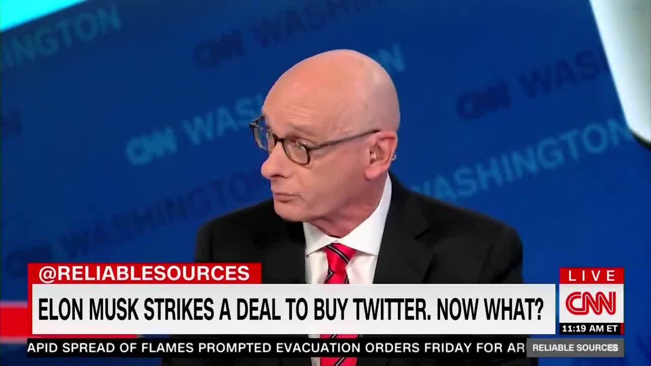 CNN's David Zurawik Hyperventilates On Elon Musk Twitter Takeover, Calls It Dangerous