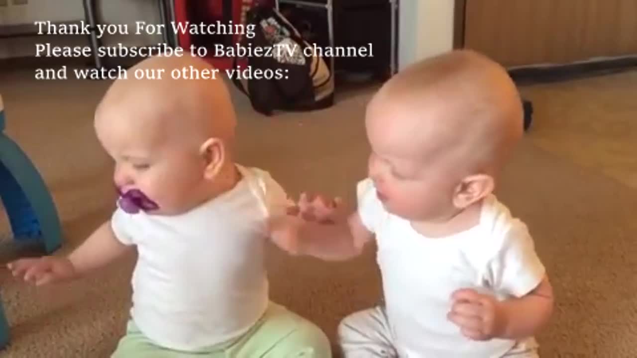 Funniest Baby Girls Fighting Over Pacifier