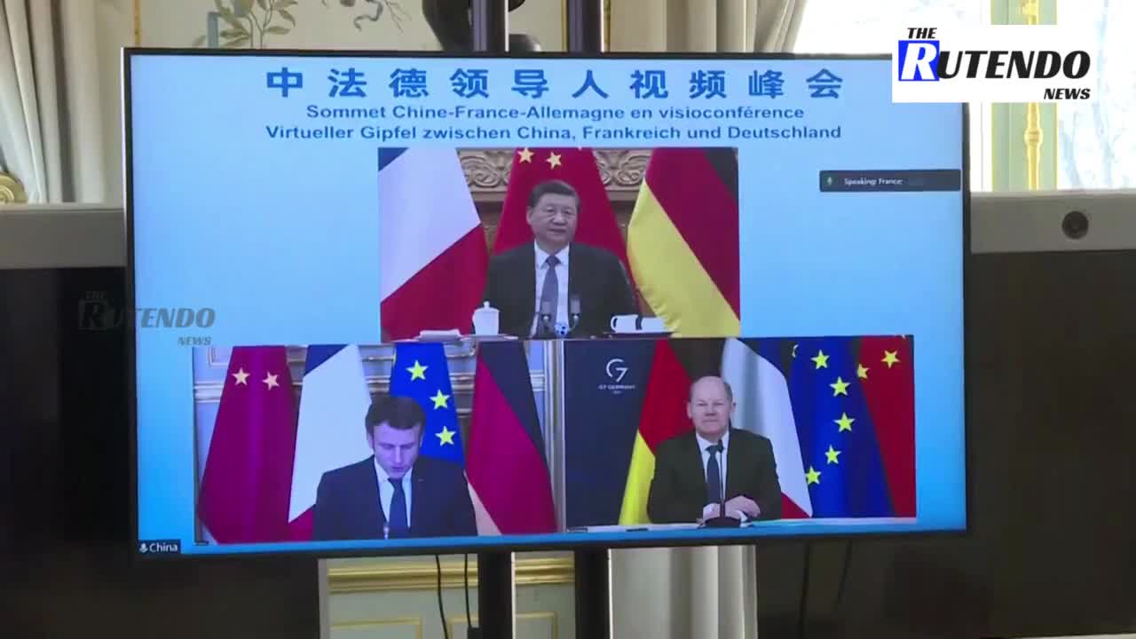 Ukraine: Emmanuel Macron holds video conference call with Olaf Scholz and Xi Jinping | The Rutendo