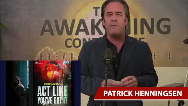 Patrick Henningsen speaking at Awakening Conference UK (2021)