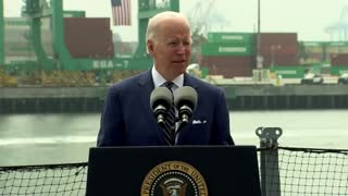 Biden: "Putin's price hike is hitting America hard."