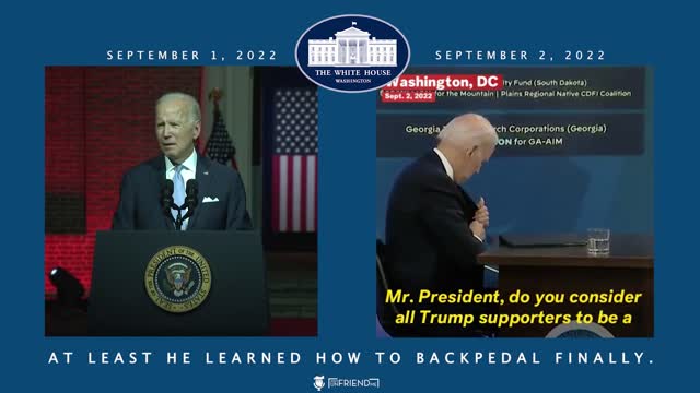Joe Biden insults half the country... and can't remember what he said the next day.