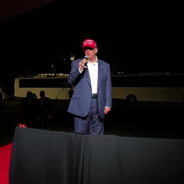 President Donald J. Trump: "We just had a big victory, you may have read about it"