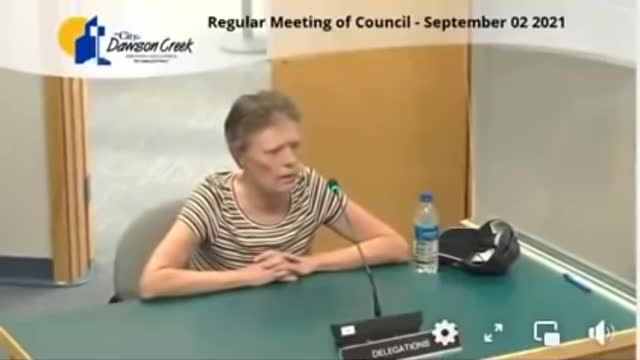 BOOM- And DOUBLE BOOM- Molecular Biologist Speaks At Dawson Creek City Council Meeting. WoW-