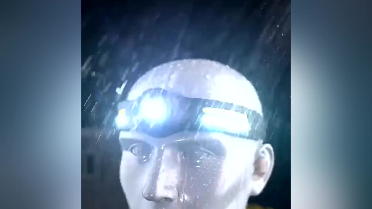 LED Induction USB Rechargeable Headlight