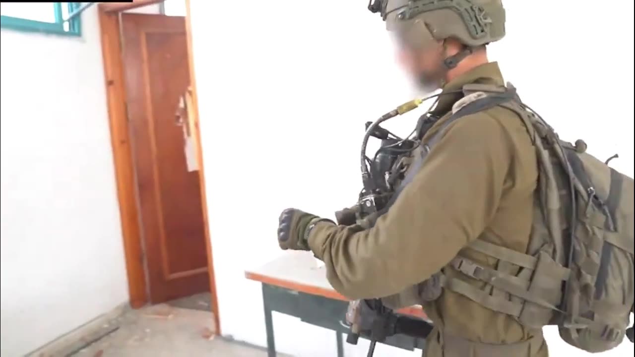 IDF soldiers reportedly uncover a room used for RPG training of terrorists inside Jabalya mosque