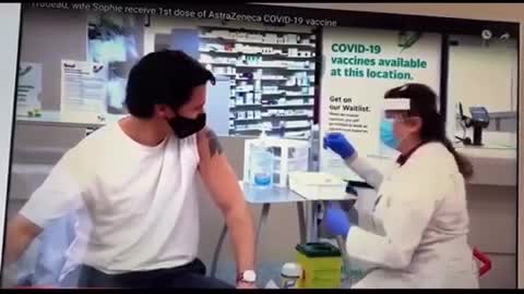 Trudeau Fake Injection