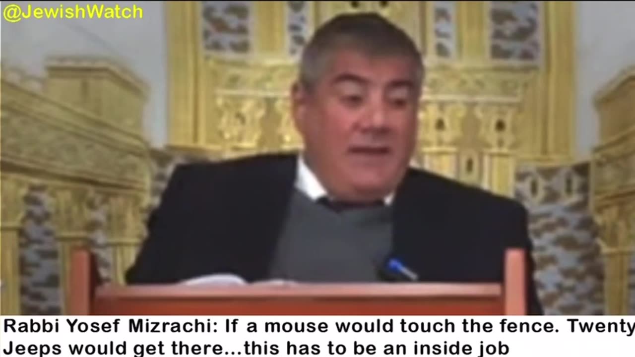 THE ATTACK ON ISRAEL WAS AN INSIDE JOB!!-Rabbi Yosef Mizrachi