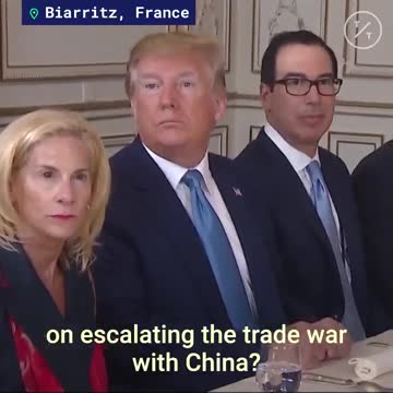 Trump admits to having "second thoughts" about trade war