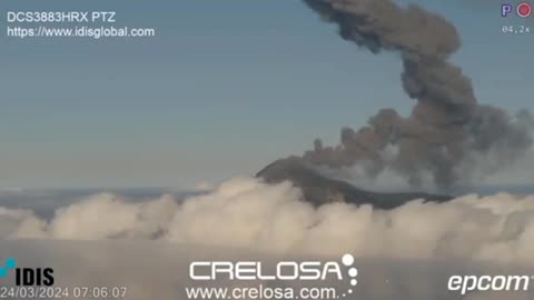 The Fuego Volcano In Guatemala Became Active Today