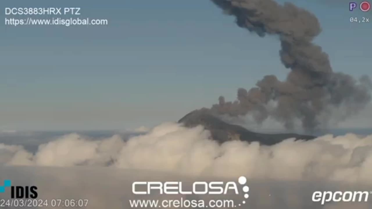 The Fuego Volcano In Guatemala Became Active Today