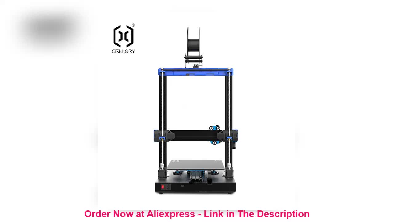 ❄️ Artillery Sidewinder X2 ABL Auto Calibration 3d Printer 11.81x11.81x15.75 inch Build Volume