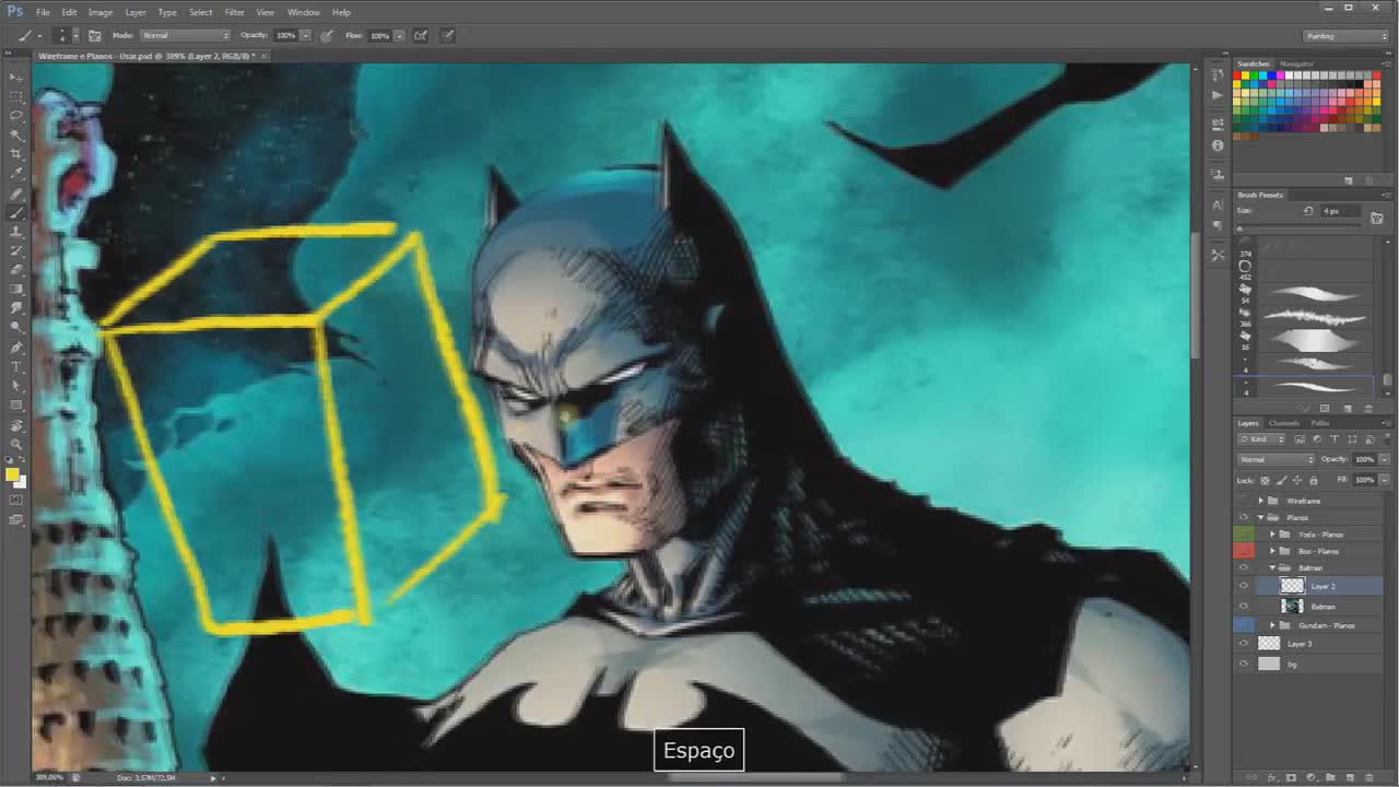 Aula 4 - Dando volume para o desenho Módulo 5 - Desenho Digital