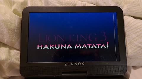 Opening to my 2011 UK DVD of The Lion King 3 (1 ½)