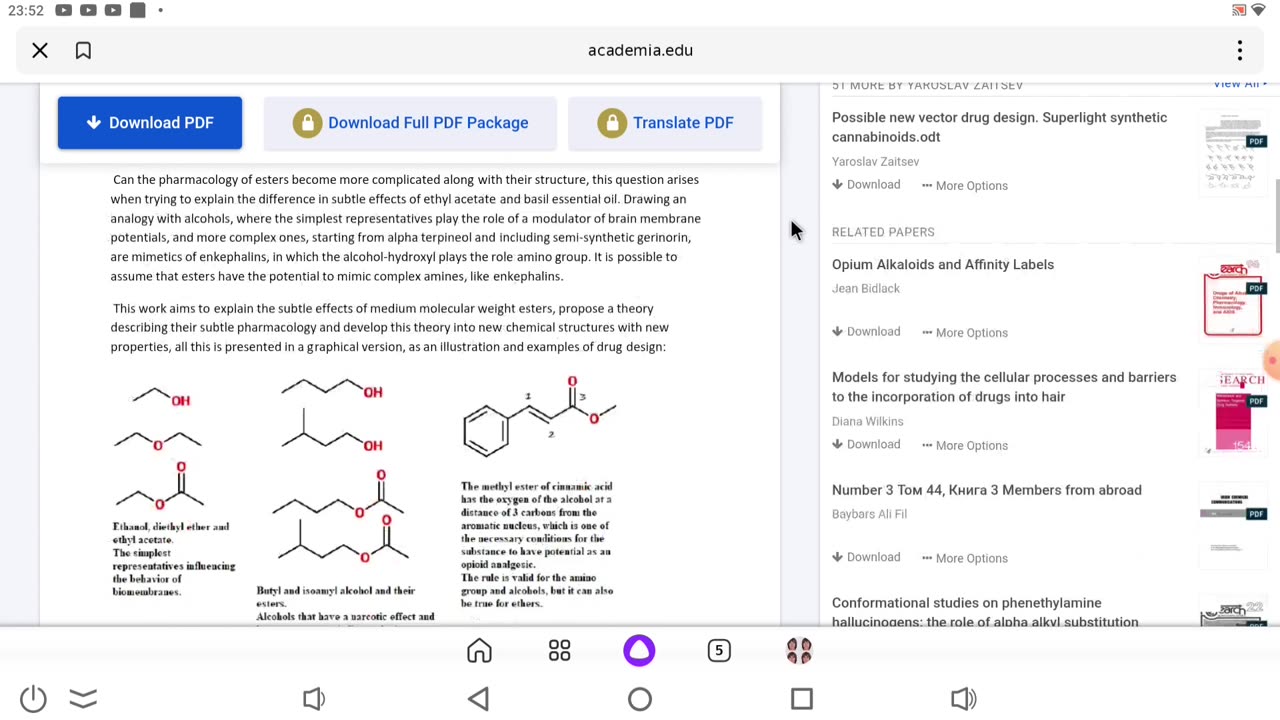 Esters, ultralight new opioid substances