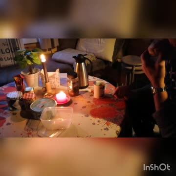 Morning coffee time.