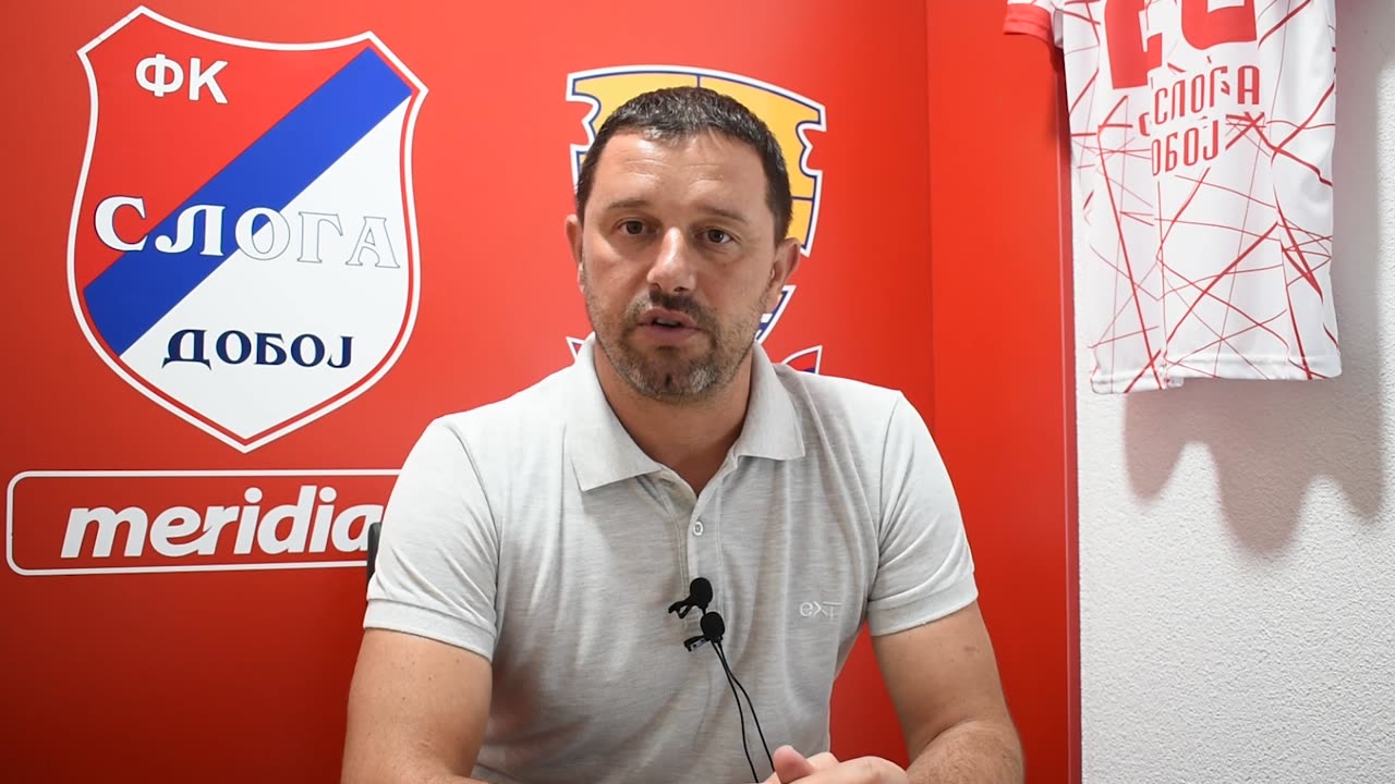 Miroslav Kršić, predsjednik FK Sloga Meridian Doboj