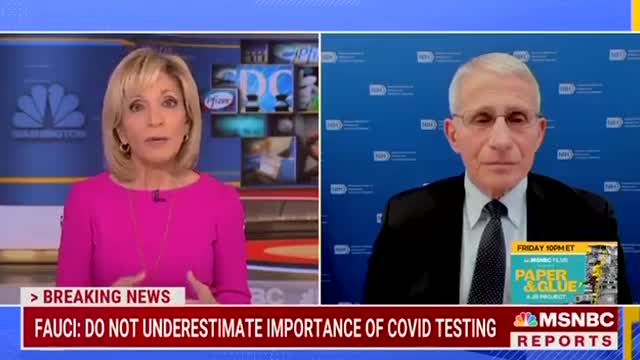 Fauci: "I would prefer...