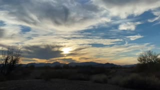 Sunset & Moonrise 1/28/2021