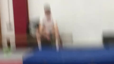 This trampoline is soo bouncy!