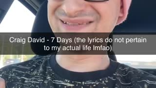 Singing Craig David - 7 days