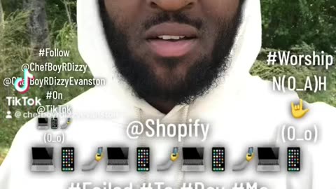 Chef Boy R Dizzy VLOG: @Shopify 💰🌎 #Pay #Me 💵 #For #My #Merch #Sale 🤷