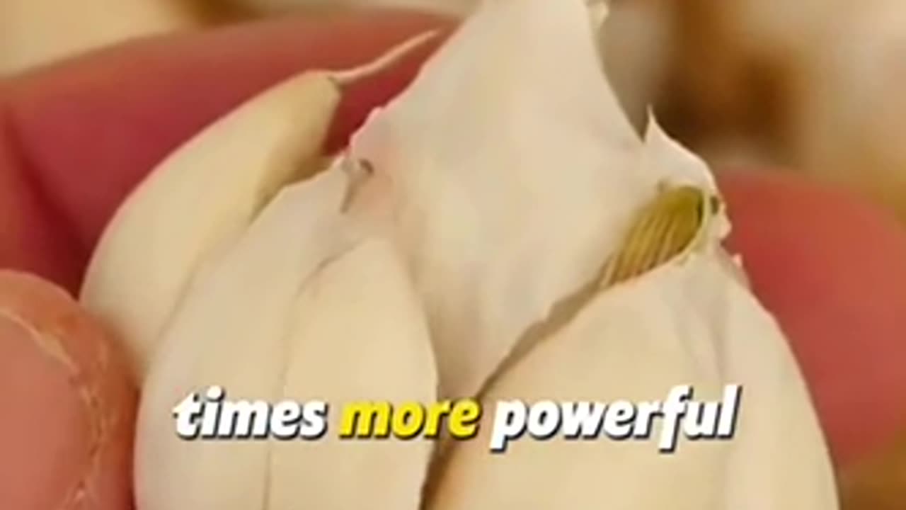 🧄 Garlic is Potent Antibiotic!