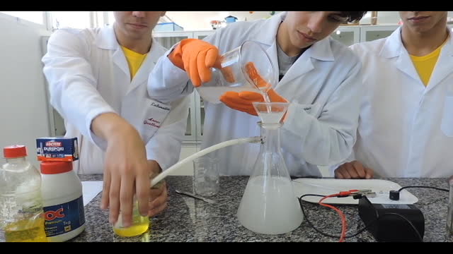 Electrolysis in aqueous medium