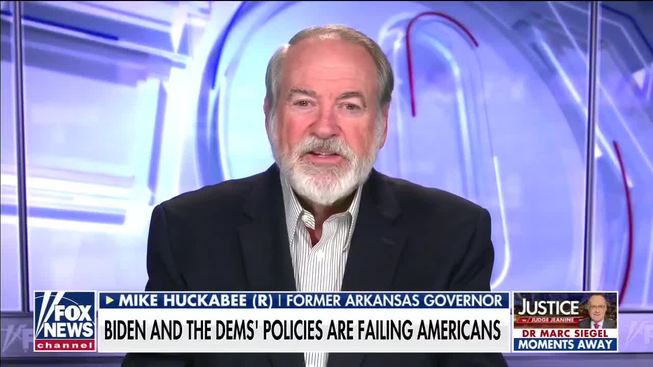 Huckabee Predicts 'Huge Electoral Sweep' for GOP in 2022 Because Of Biden's Disastrous Policies