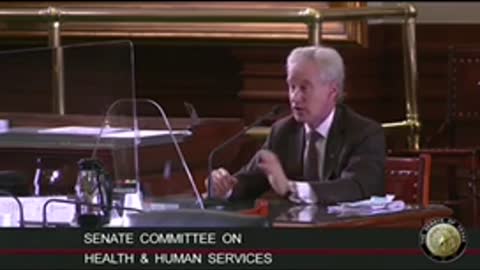 Dr. Peter McCullough testifies to Texas Senate HHS