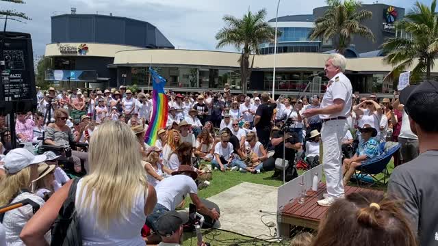 #reclaimtheline Warm up by Captain Graham Hood