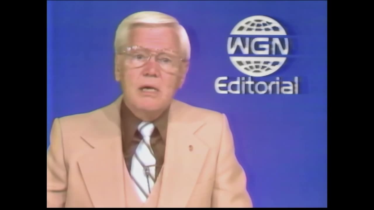 September 10, 1979 - Alexander Field WGN-TV Editorial