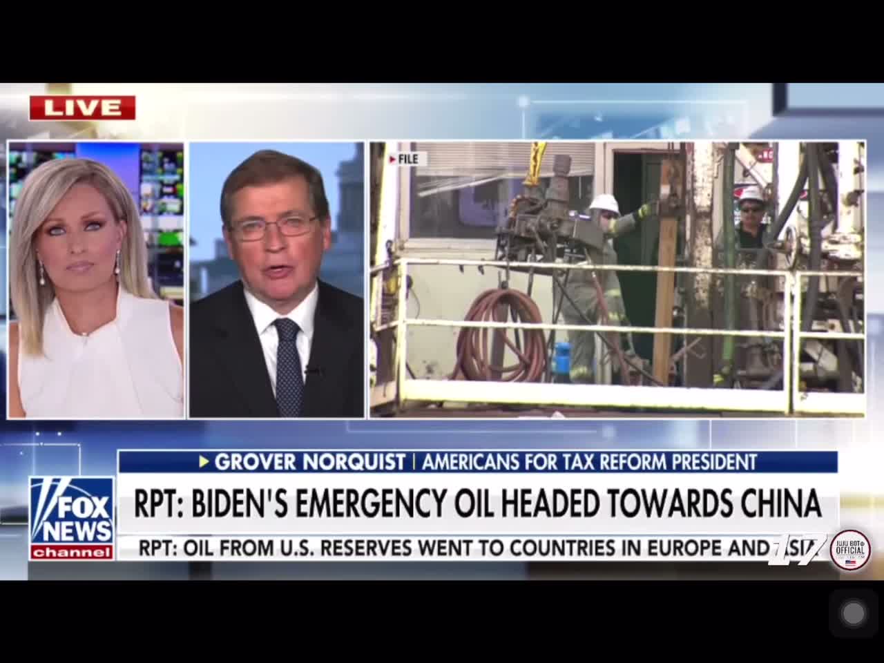 Some of the Oil Joe Biden released from strategic reserve heads toward China.
