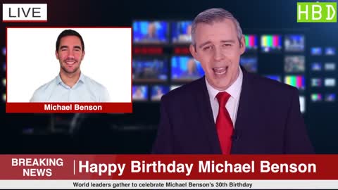 #Bracking News | #Happy birtday of michael benson wish by jobidon