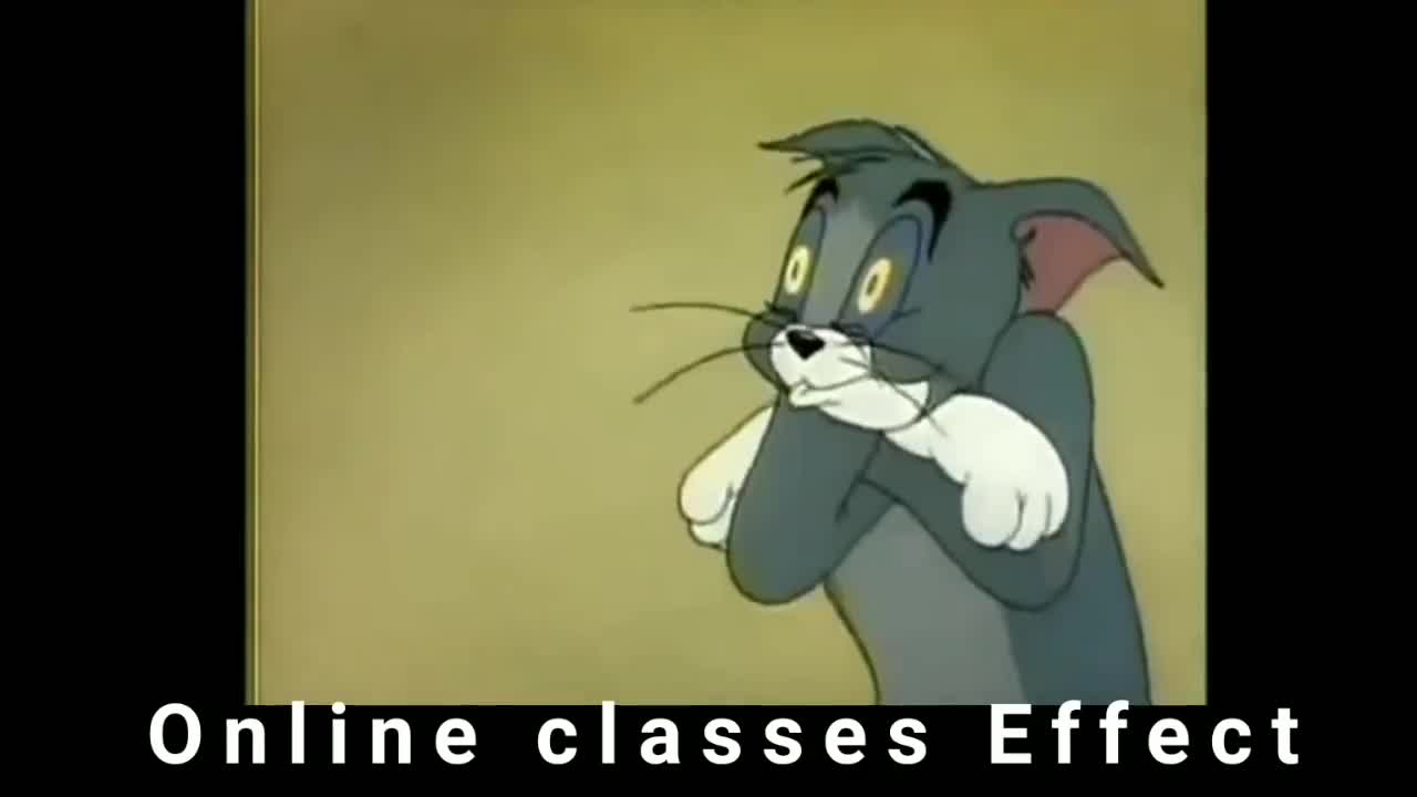 Online class effects. Ft. Tom & Jerry