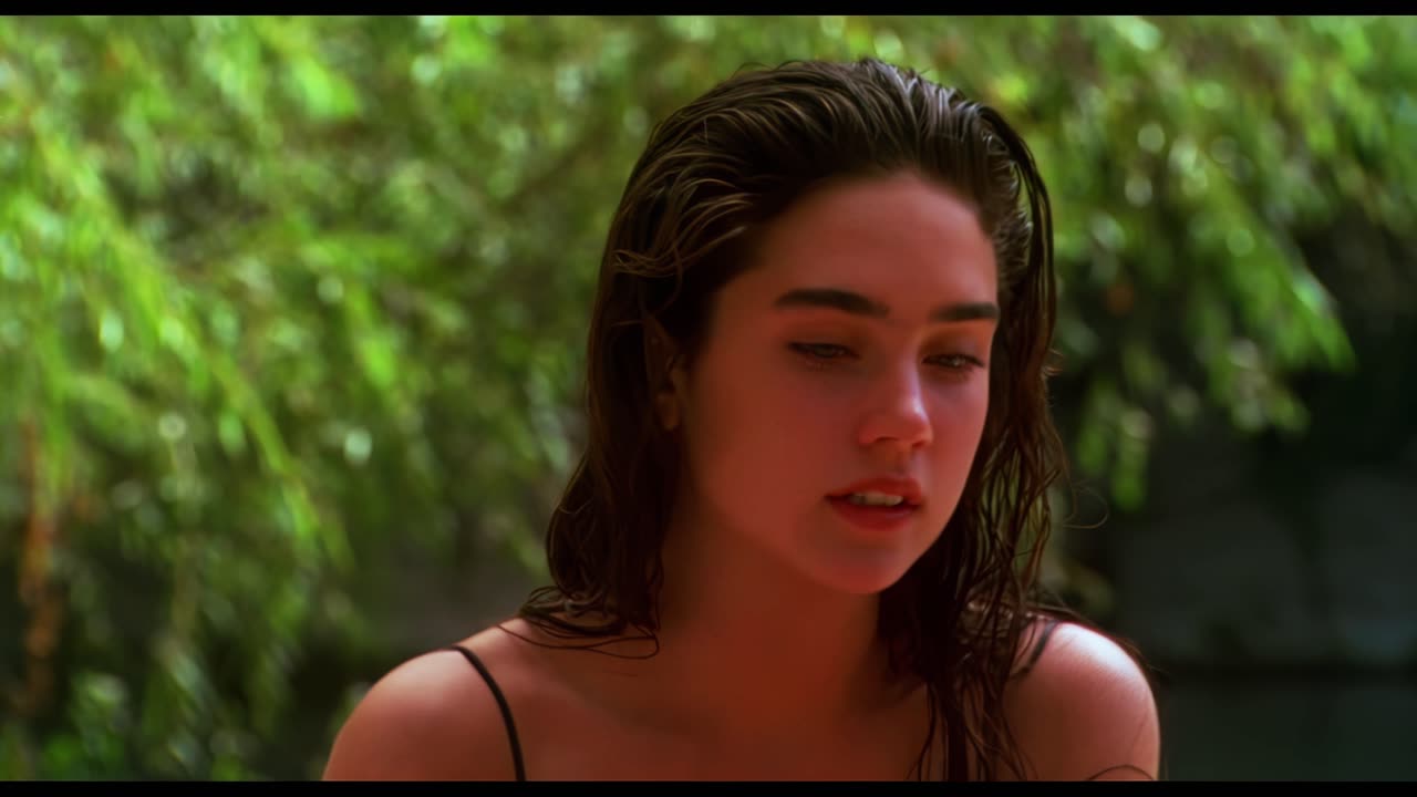 Jennifer Connelly Don Johnson The Hot Spot 1990 scene 3 remastered 4k