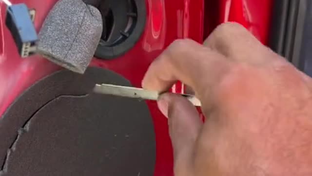 Auto door disassembly and car repair