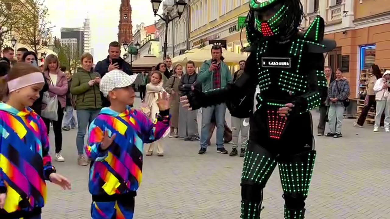 Danceing on the street