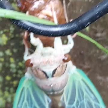 Cicada Fresh From Shell