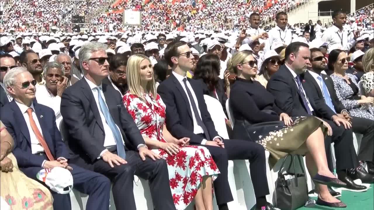 PM Modi and President Trump attends Namaste Trump event in Ahmedabad, Gujarat | PMO