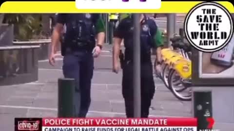 Queensland Cops Against Vaccine