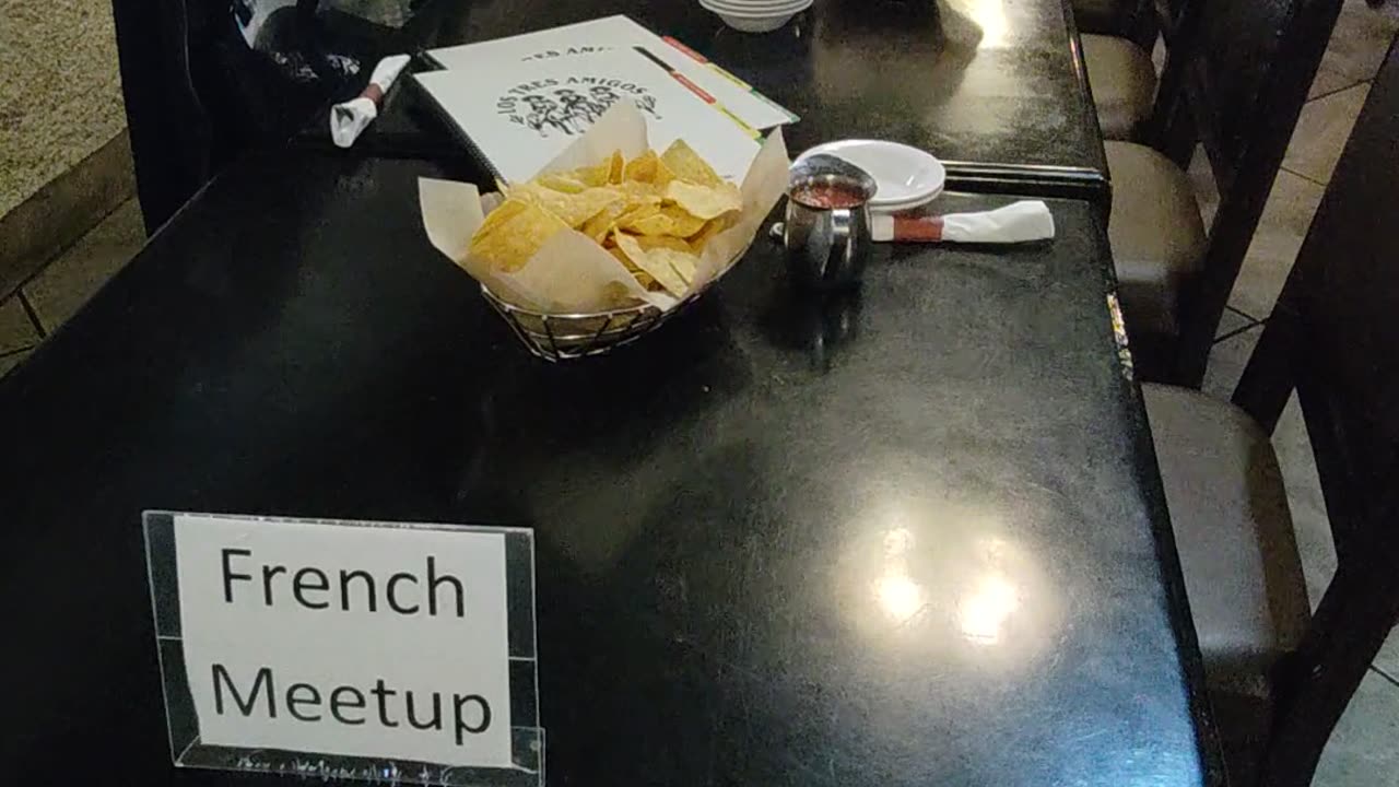 Waiting For The Wandering Francophones, Los Tres Amigos, 5 Mile Rd, Livonia, MI , 3/22/24