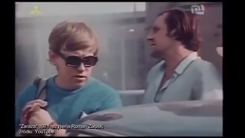 Fragment Polskiego filmu "Zaraza" z 1971 roku!