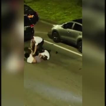 1st Amendment Audit Police Bang Handcuffed Complying Mans Head On Concrete