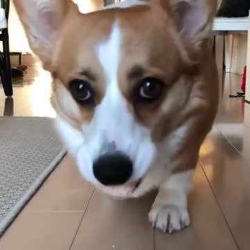 Silly dog dog dog has to eat actually give me to eat first, love to death