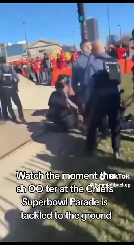 “We tackled him“