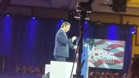 FL Gov. Ron DeSantis at CPAC - 2/26/21